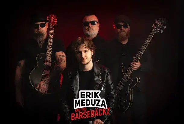 ERIK MEDUZA AND THE BARSEBÄCKZ & ANDERS DJUP på Löcknamon Loge