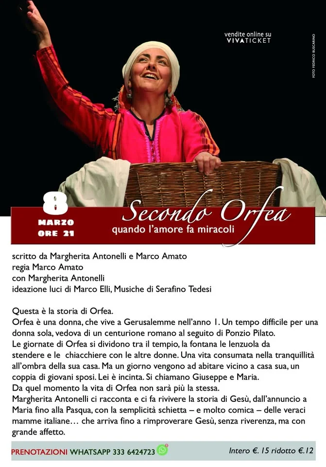 Stagione teatrale - Secondo Orfea