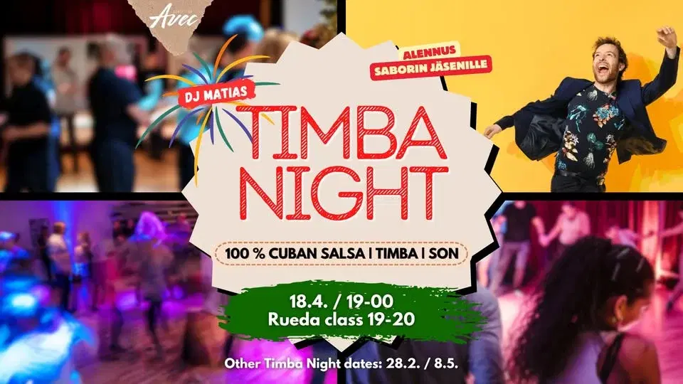 Timba Night 18.4.