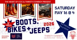 BOOTS, BIKES & JEEPS