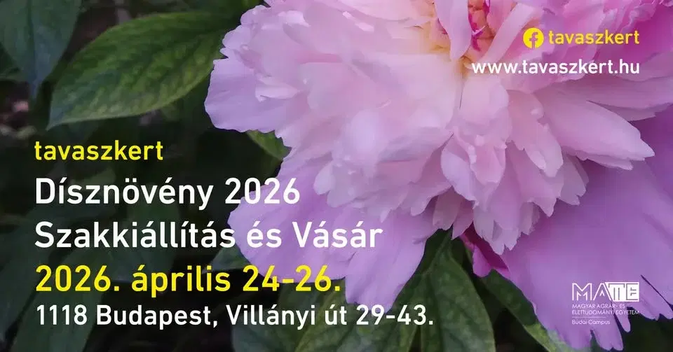 tavaszkert Dísznövény 2026 Szakkiállítás és Vásár