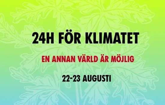 24 H FÖR KLIMATET!