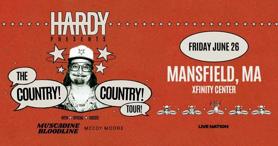 HARDY: THE COUNTRY! COUNTRY! TOUR!