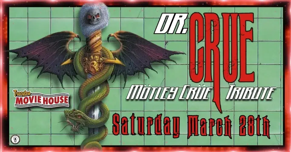 Dr. Crue (Motley Crue Tribute) at Tracyton Movie House