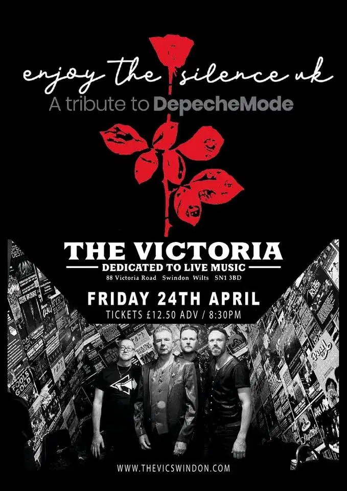 ENJOY THE SILENCE - live at The Vic
