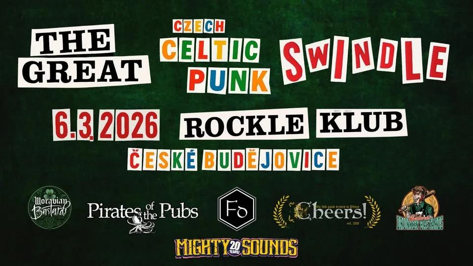 The Great Czech Celtic Punk Swindle v Rockli