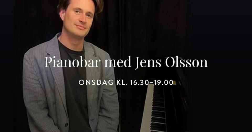 Pianobar med Jens Olson på Hôtel Eggers 🎹