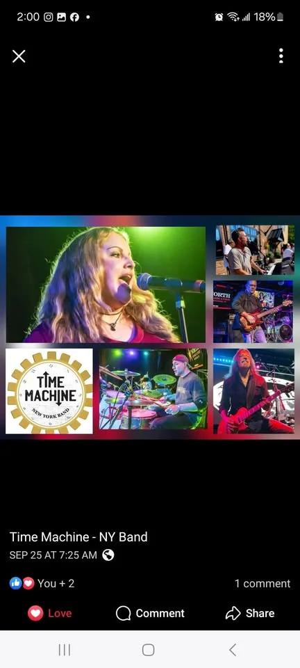 TIME MACHINE Returns By Popular Demand to TROTTERS!!!