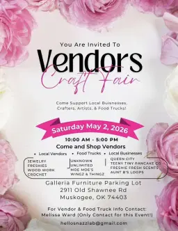 May 2026 Vendor's Craft Fair