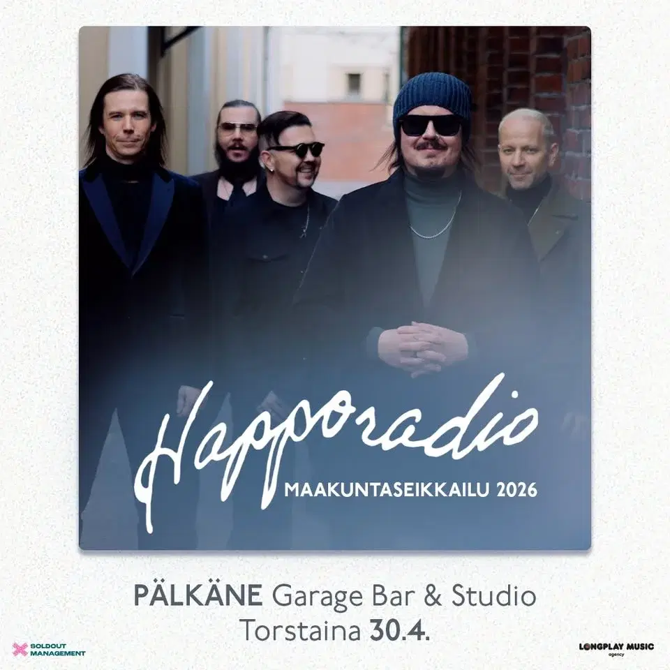 Happoradio / Pälkäne, Garage Bar & Studio