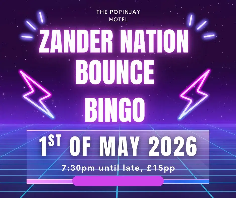 Zander Nation presents Bounce Bingo