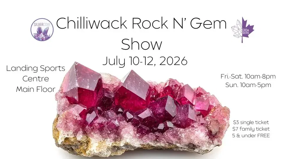 Chilliwack Rock N’ Gem Show
