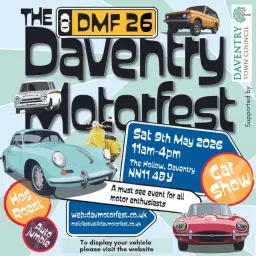 Daventry Motorfest 2026: A Celebration of Style, and Classic Motoring!