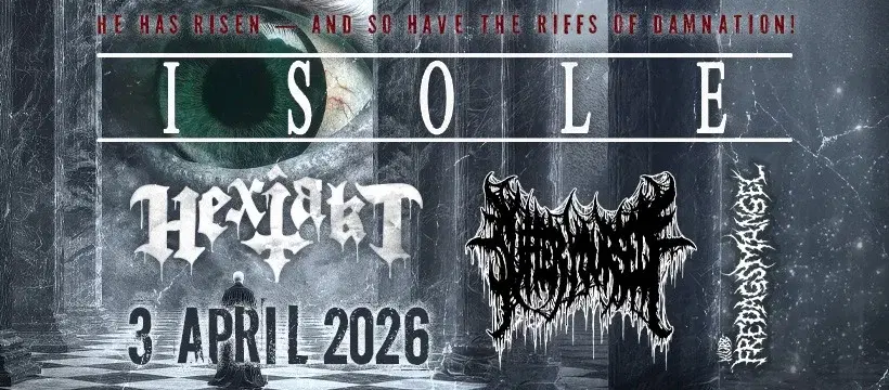 Isole + Hexjakt + Suffer Yourself Live @Klubb Fredagsmangel