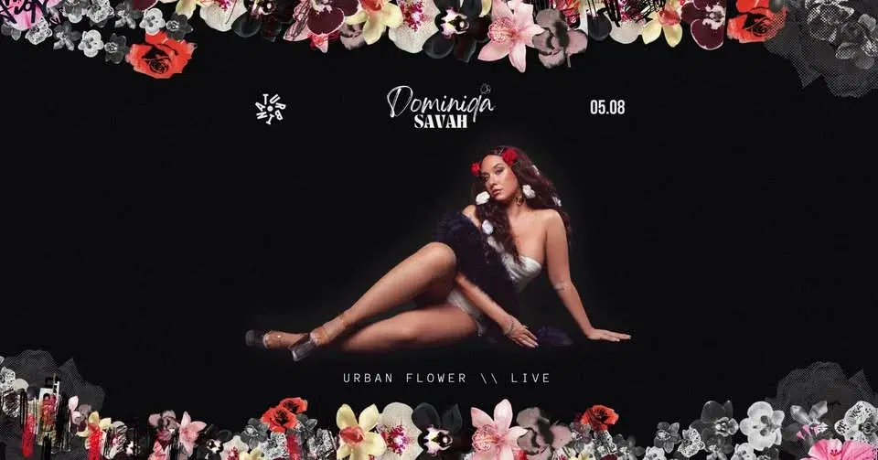 Dominiqa Savah Debüt Koncert - URBAN FLOWER lemezbemutató \\ Turbina, Klubszoba 2026.05.08.