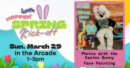 Photos with the Easter Bunny