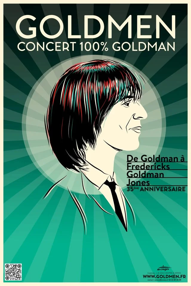 GOLDMEN - CONCERT 100% GOLDMAN // Le Tigre - MARGNY-LES-COMPIEGNE // 06 décembre 2026