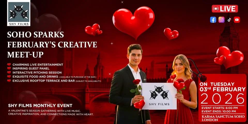 SOHO SPARKS: FEBRUARY’S CREATIVE MEET-UP