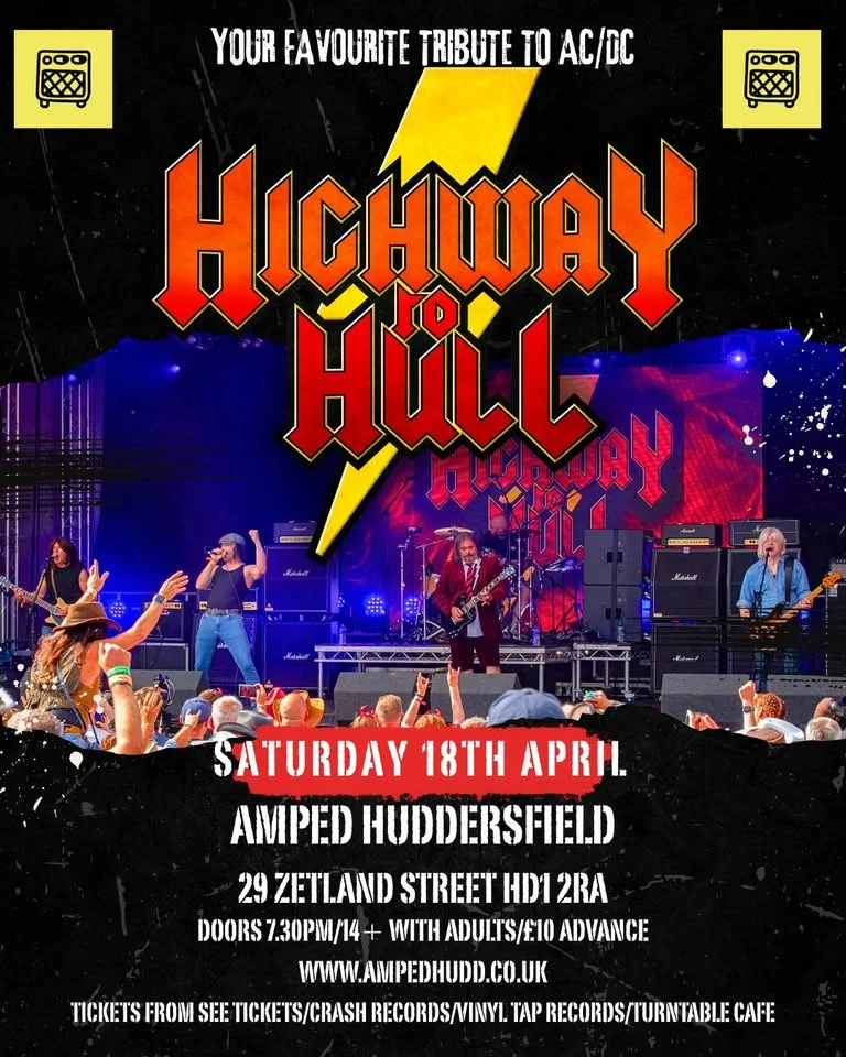 Highway To Hull - ACDC Tribute - AMPED, Huddersfield