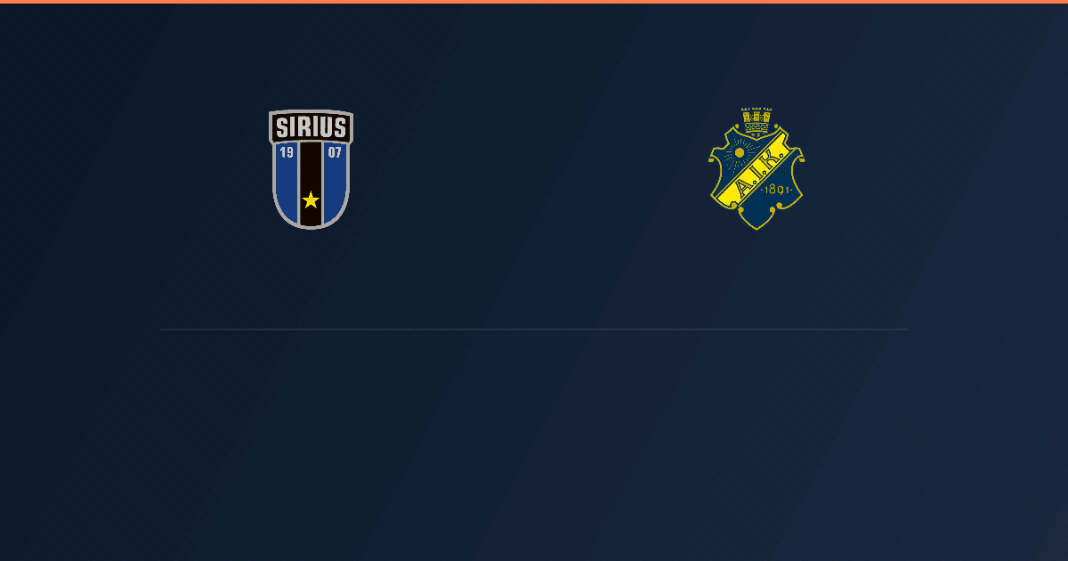 Sirius vs AIK