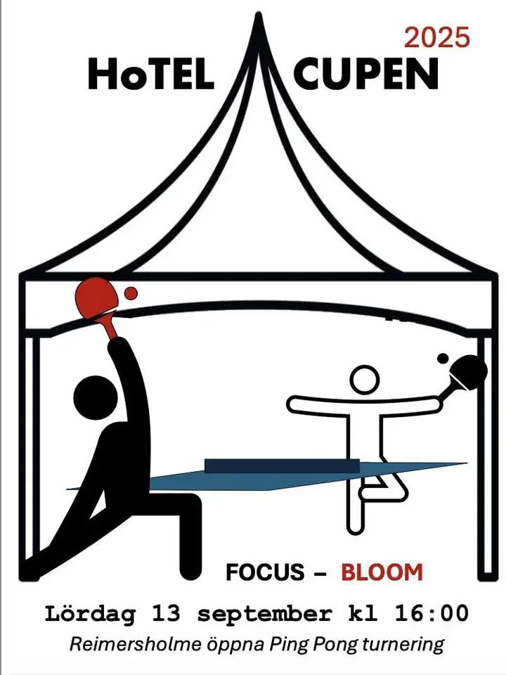 Hotel Cupen Reimersholme öppna Ping Pong turnering 2025
