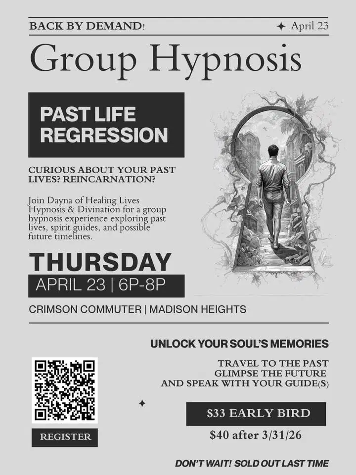 Past Life Regression Group Hypnosis