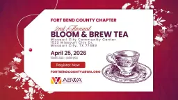 Bloom & Brew Tea: Connecting Women, Inspiring Growth, Creating Leaders