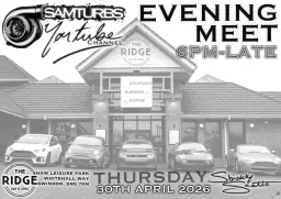 SamTurbs Evening Meet @The Ridge Bar & Grill