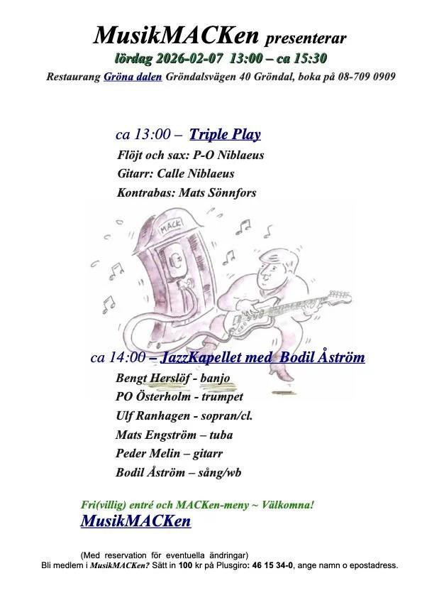 MusikMACKen presenterar