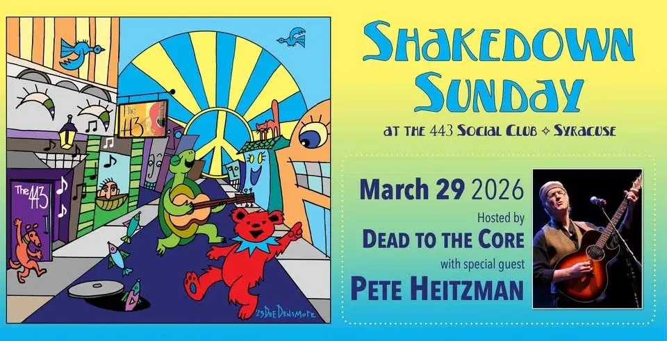 Shakedown Sunday with Special Guest Pete Heitzman at the 443 Social Club - SOLD OUT!