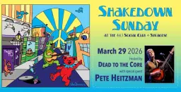 Shakedown Sunday with Special Guest Pete Heitzman at the 443 Social Club - SOLD OUT!