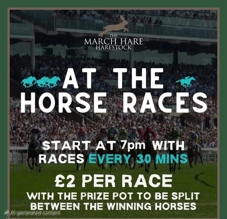 💥🏇George Hatt Charity Horse Racing Night 🏇💥