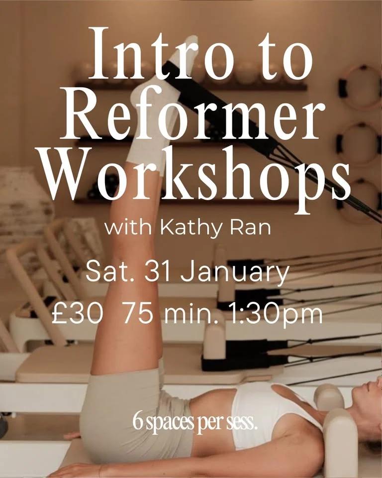 Intro to Pilates Reformer Workshop