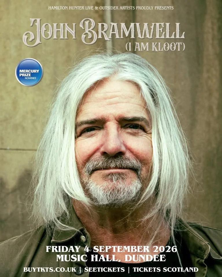 JOHN BRAMWELL - 4th September 2026 - Music Hall Dundee
