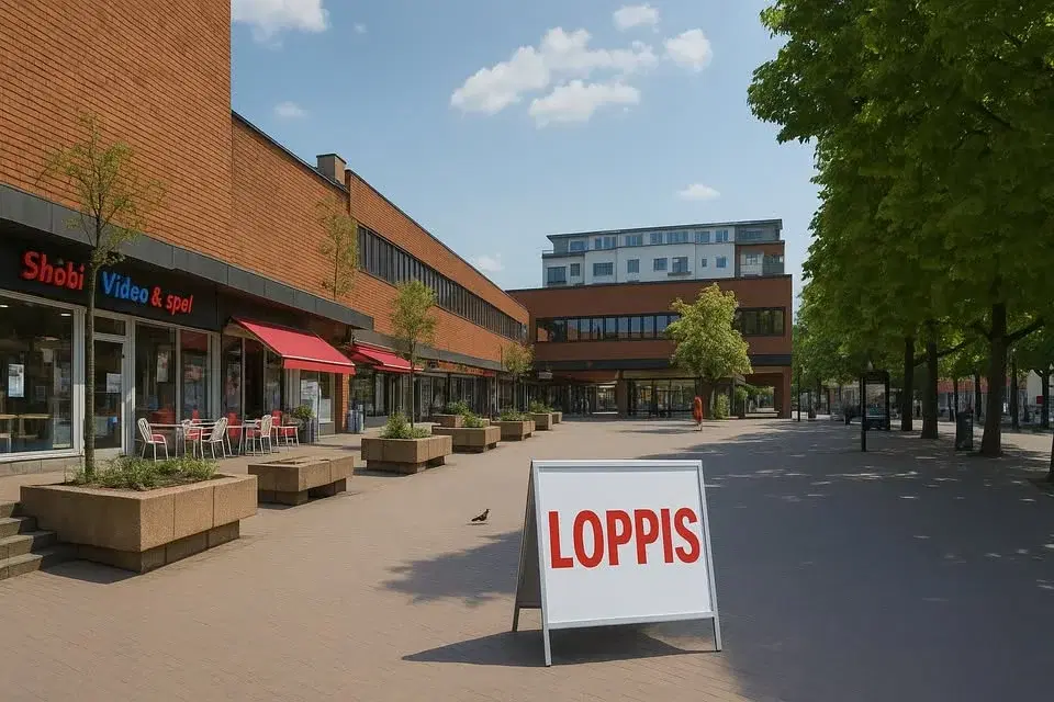 Torg- och promenadloppis i Sköndal