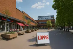 Torg- och promenadloppis i Sköndal