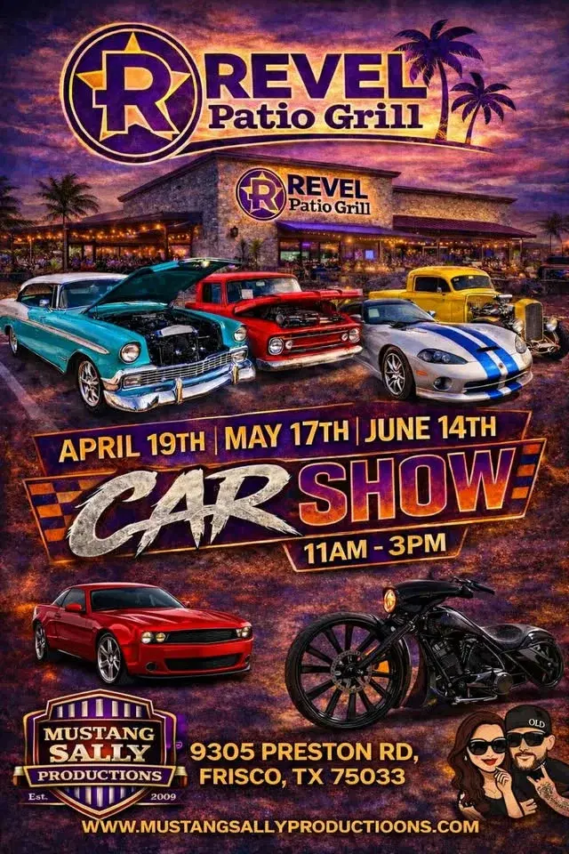 MSP FULL CLASS CAR, TRUCK, AND MOTORCYCLE SHOW AT THE REVEL IN FRISCO