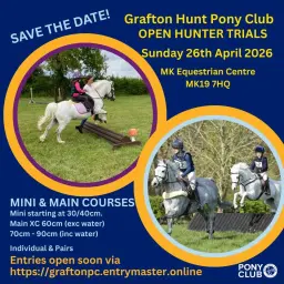 Grafton Hunt Pony Club OPEN Hunter Trials