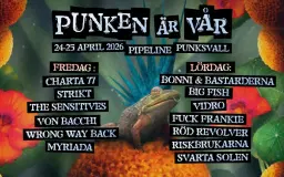 Punken Är Vår 24-25 april 2026
