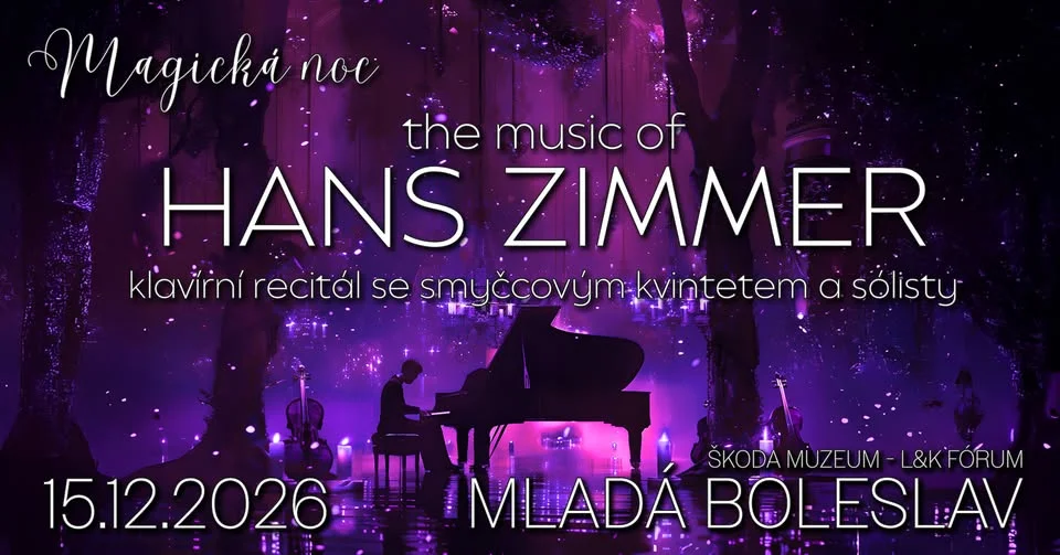 Magická noc – The music of Hans Zimmer | Mladá Boleslav