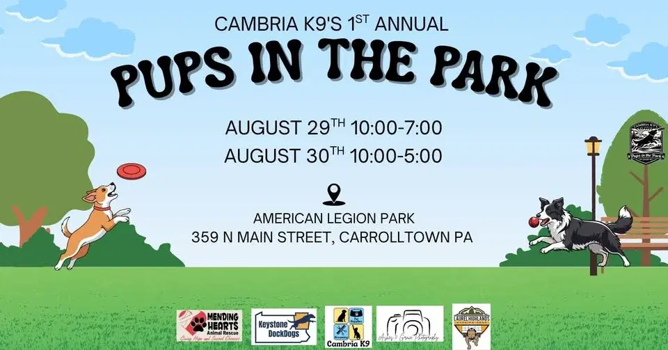 Cambria K9’s 1st Annual Pups in the Park