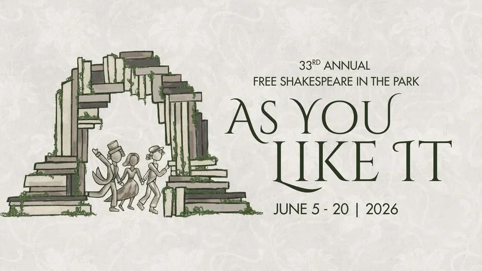 33rd Annual Free Shakespeare in the Park: As You Like It