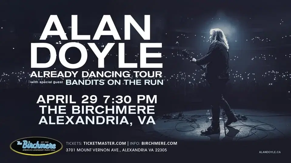 Alan Doyle with special guest Bandits On The Run