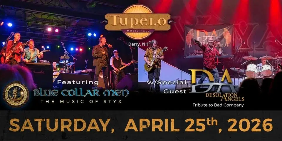 Tupelo Music Hall Presents: Blue Collar Men - The Music of Styx