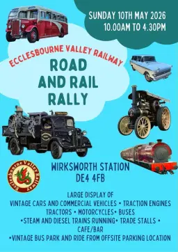 Ecclesbourne Valley Railway Road and Rail Rally