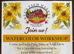 Watercolor Workshop - Pixie Yates - Summer Sunflowers