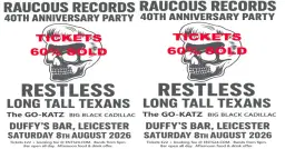 Raucous Records 40th Anniversary - Part One