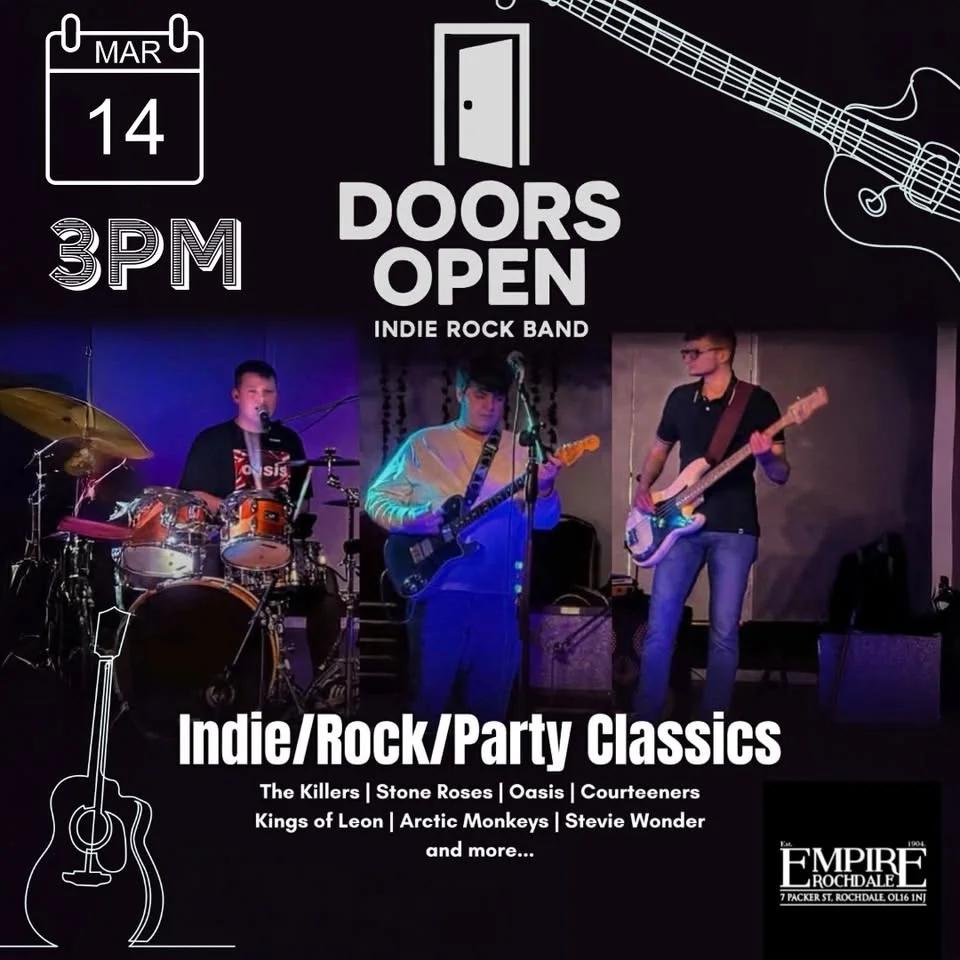 Doors Open - Empire Saturday Afternoon Showcase