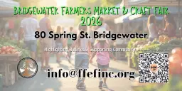 Bridgewater Farmers Market and Craft Fair 2026