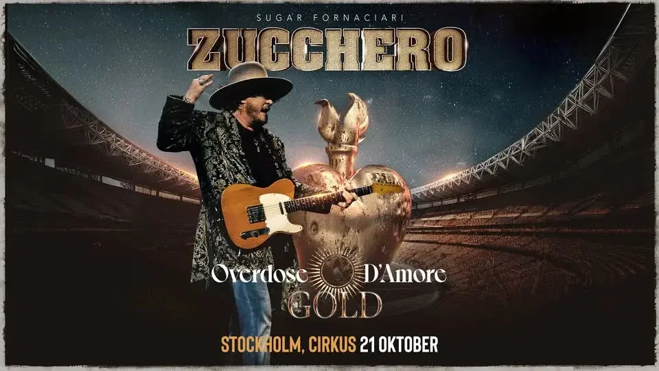 Zucchero | Cirkus, Stockholm